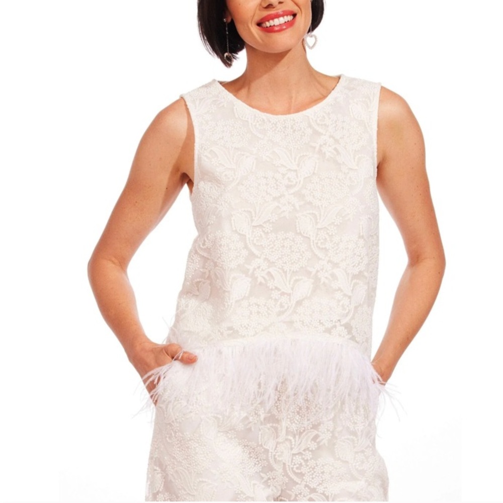 NWT Eva Franco Florentine Top